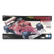 Tamiya Radio Control 1/10 Ferrari F2001 Electric Rc Formula 1 Racing Car Series