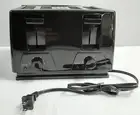 New, Black LUMME Toaster, Model #TS318AB for 4 Slices