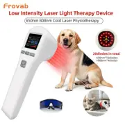 Heat Laser Therapy Red Laser Light Pet Therapy for Inflammation Infections Dogs
