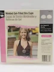 Dritz Molded Gel-Filled Bra Cups Size C/D Nude Sew In NIB