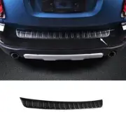 Fit For Mini Cooper Countryman F60 Black Steel Rear Bumper Sill Plate Protector