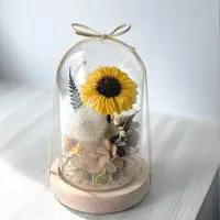在飛比找momo購物網優惠-【OSTARA FLORIST 奧斯塔拉花藝】燦爛暖光太陽花