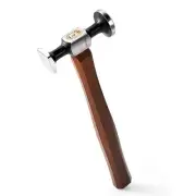 Leather Mallet Hammer Carbon Steel Double Head Hammer Cobbler Hammer for Prof...