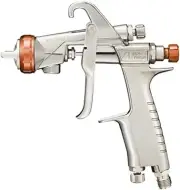 Anest Iwata KIWAMI-1-14KP6 Nozzle 1.4mm Gravity Feed Spray Gun Silver F/S wTrack