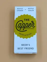 The Capper Bottle Opener & Sealer UNCAPS & RECAPS - Gold
