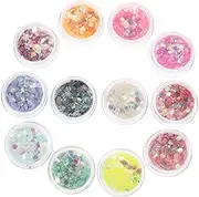 Glitter Liquid Eyeshadow Luminous Sequins Gel Body Face Hair Makeup Kit Decorative Glitter for Special Events