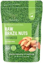 Brazil Nuts Raw, 2lb. Brazilian Nuts, Raw Brazil Nuts Unsalted, Shelled Brazi...