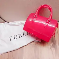 在飛比找蝦皮購物優惠-FURLA candy bag果凍包 (果凍粉)