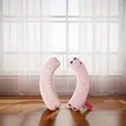 2SET with Handle Toilet Seat Cushion Cartoon Toilet Pad Closestool Mat Home