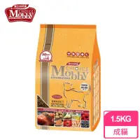 在飛比找momo購物網優惠-【莫比Mobby】愛貓無穀配方 鱒魚&煙燻鮭魚1.5公斤(貓