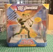 DC UNIVERSE YOUNG JUSTICE ARTEMIS TRAINING ROOM DIORAMA SET