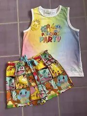 BNWT RRP $60! PETER ALEXANDER Pokemon 2 Piece Pyjama Set. Size 3.