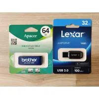 在飛比找蝦皮購物優惠-隨身碟 apacer lexar 32g 64g