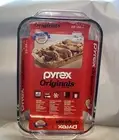 PYREX by Corning Clear Glass 233-R 3 Qt Baking Casserole Dish 13x9x2 Cake Pan