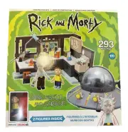 McFarlane Toys Rick and Morty Spaceship Garage Construction Set and Figure -...