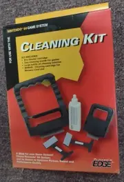 Nintendo 64 Game System Cleaning Kit Player's Edge NOS Vtg 1997 Never Opened