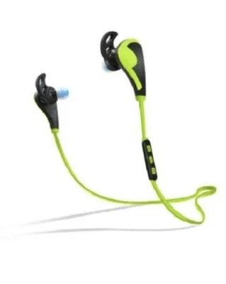 Play X Store Wireless Bluetooth Sweatproof In-Ear Earbuds w/ Mic Green Free Ship