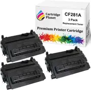 3 Pack Compatible Toner Cartridge Replacement for HP CF281A 81A (10,500 pages) for HP LaserJet Enterprise M604 M604dn M604n M605 M605dn M605n M605x M606 M606dn M630 M630dn M630f M630h M630z