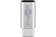 Goobay USB-C male to USB 2.0 Micro Female (Type B) Adapter -Silver