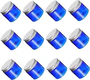 HONMEET 12 Pack Eye Box Containers Plastic Dispenser Jars 50g Storage Boxes for Creams More Travel Home