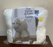 King Cole Knitting Pattern Plus Funny Yummy Yarn Googley Eyes - Sheep Lamp