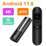 Transpeed Amlogic S905Y4 ATV Android11 TV Stick With TV Apps Dual
