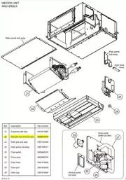 FUJITSU K9383937002 aka 9383937002 OVER DRAIN PAN 1 SA HY
