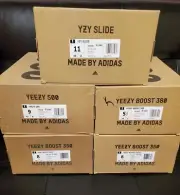 EMPTY BOX ONLY For Adidas Yeezy Boost 350/380/500/Slide (5 boxes Left)