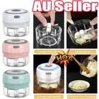 Mini Electric Garlic Food Chopper Vegetable Chopper Grinder Blender Crusher NV