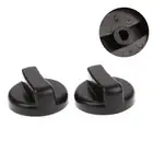 2PCS 8mm Gas Stove Control Switch Knob Range Oven Knob For Benchtop Burner LANL