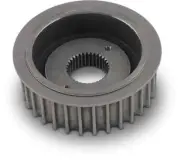 DS Black Steel Front Drive Belt Pulley 32 Tooth Harley Bad Boy 95-97