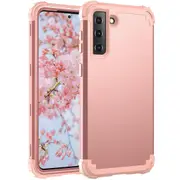 MCC Impact Samsung Galaxy S21+ Plus 5G Shockproof 3in1 Rugged Case Cover G996 [Rose Gold]