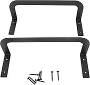 2PCS Mattress Retainer Bar Bracket Steel Anti Slip Mattress Gripper Stabilizer Slide Stopper for Bedroom Bed Frame Black