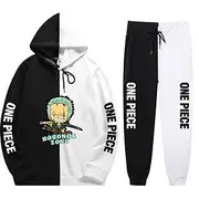 One Piece Monkey D. Luffy Pants Outfits Hoodie Anime Harajuku Graphic Kawaii For Couple's Men's Women's Adults' Back To School Hot Stamping
