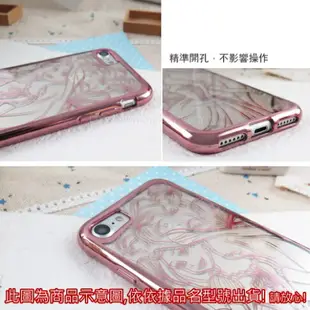 【Sanrio】APPLE iPhone 6 /6s (4.7吋) 玫瑰金系列 電鍍保護軟套