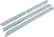 Chrome ABS Side Door Body Molding Cover Trim Strips Protector Exterior Accessories Compatible for Toyota Land Cruiser 300 LC300 2021 2022