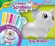 Crayola Scribble Scrubbie Jumbo Wilbur Pet Craft Kit