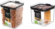 Sistema Ultra Square Food Container, 920Ml, Black & J7S91 Ultra Square Food C...
