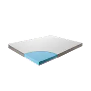 Palermo King Memory Foam Mattress Topper Cooling Gel Infused CertiPUR Approved