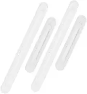 WHAMVOX 4pcs Car Door Protector Bumper Guard Anti-Collision Clear Silicone Bumpers Multi-Purpose Edge Guards for Car Doors Cabinets and Walls