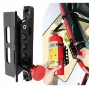 Fire Extinguisher Holder Aluminum Roll Bar Mount For Jeep Wrangler JK UTV SUV AS