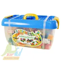 在飛比找博客來優惠-【Playful Toys 頑玩具】310片方形桶裝積木 桶