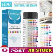 16 in 1 Drinking Water Test Kit Strips Home Water Quality Test for Tap 50-200x