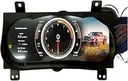 Car LCD Digital Dashboard Panel Instrument Cluster Speedometer Cockpit Compatible for Toyota Hilux 2015-2020