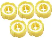 GOOHOCHY 5pcs Automatic Inflatable Life Vest Bobbin Replacement Durable Inflator Pills for Emergency Safety Quick Activation for Boating Swimming Surfing Activities
