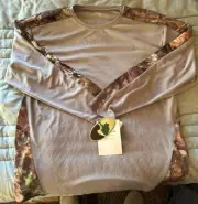 Mossy Oak Break Up Infinity T-Shirt Men's XL Crewneck Camouflage Camo Hunting
