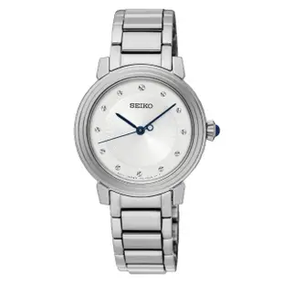 【SEIKO 精工】CS優雅氣質時尚不鏽鋼女腕錶-銀色(7N01-0JE0S/SRZ479P1)