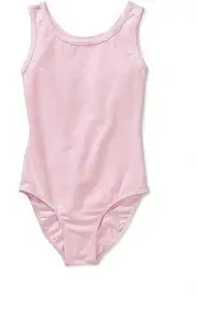 Gilda Marx 7234564 Light Pink Girl's Size Young Junior (14-16) Tank Leotard
