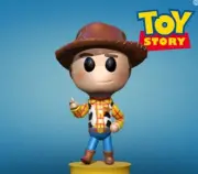 UNPAINTED Woody - Toy Story Chibi Style 3D Printed Mini Figure BH