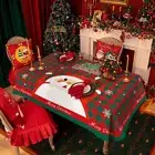 Christmas tablecloth, table mat, printed dining table, coffee table tablecloth